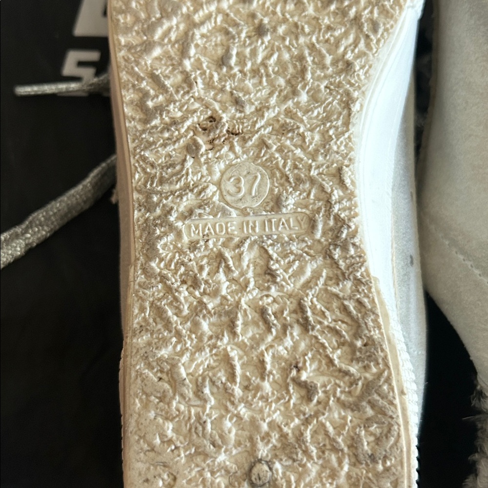 GOLDEN GOOSE-MAY leopard star suede sneaker - Picture 6 of 8